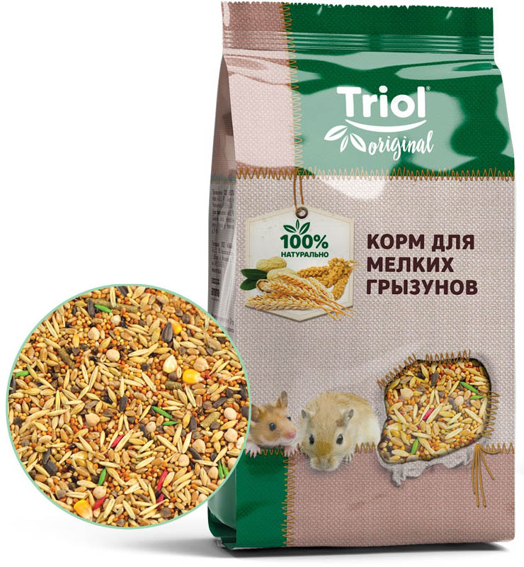 Корм Triol Original для мелких грызунов, 450 г