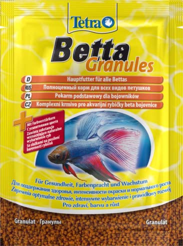 Tetra Betta Granules корм для рыб в гранулах, 5 г