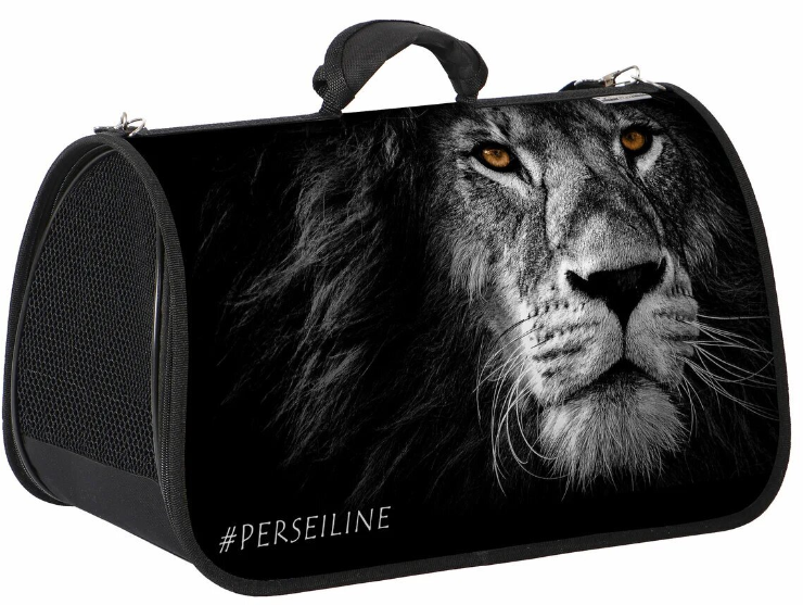 Сумка-переноска ХАРД ДИЗАЙН разм. L 46*27*28 PerseiLine СП-203 Лев