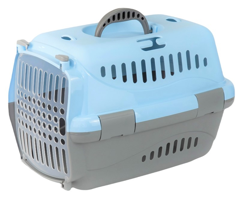 Переноска пластик "Турне" S с прозрачной дверцей 42*29*29,5 см