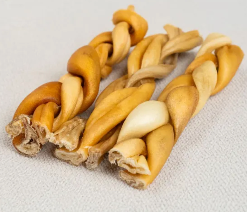 Лакомства Фор Родент Дог баранья кожа (косичка), 30 см 100 г