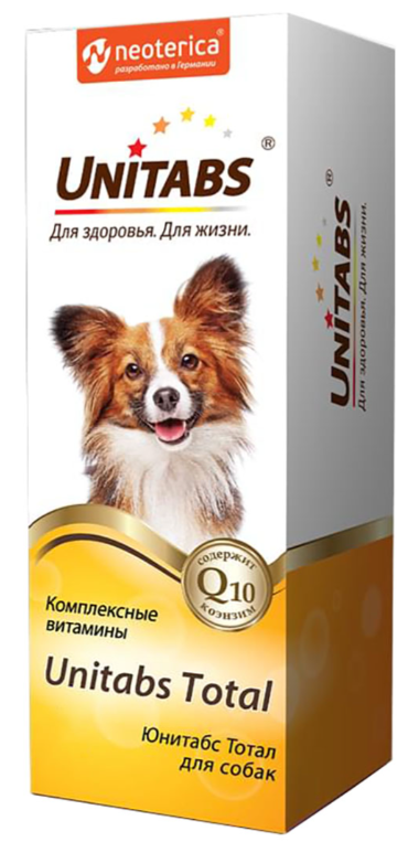 Unitabs (Neoterica) Total комплексные витамины для собак, 50 мл КАПЛИ