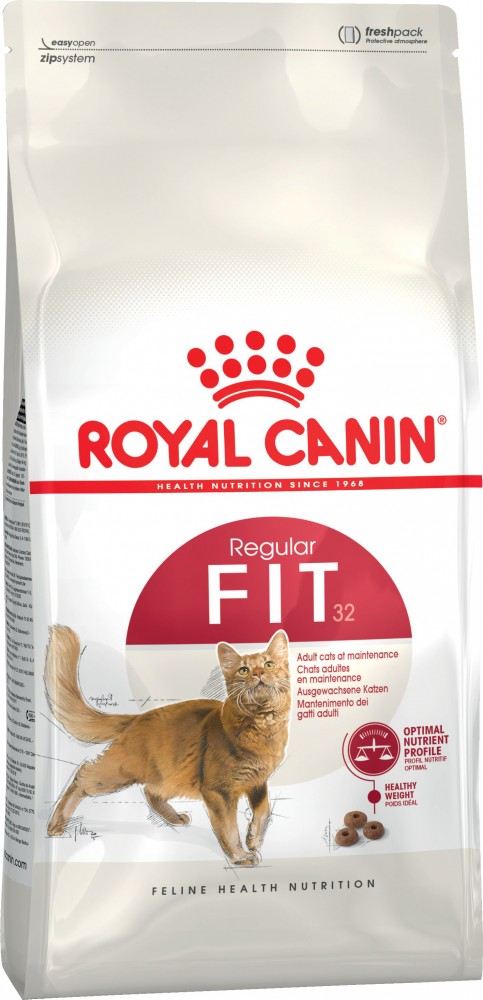 Корм Royal Canin Fit для бывающих на улице кошек