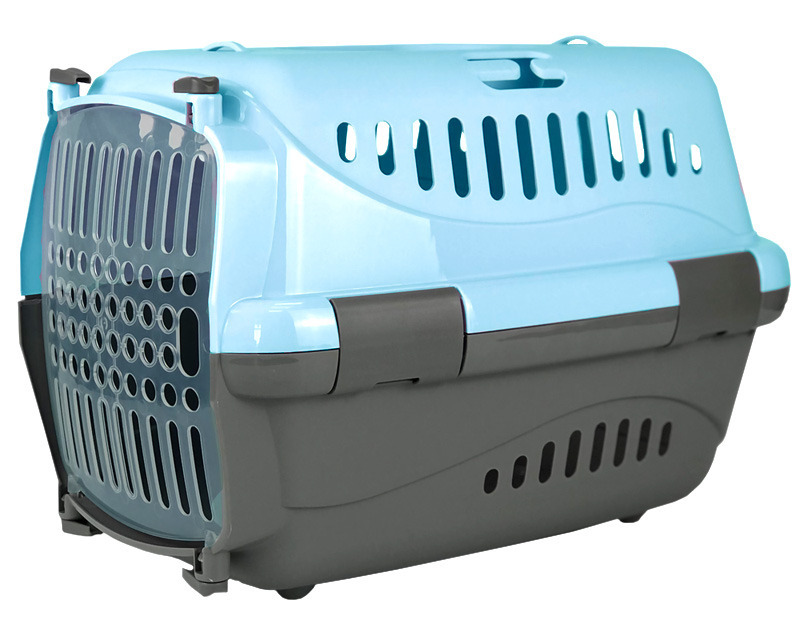 Переноска пластик "Турне" L с прозрачной дверцей 54,5*36*34 см