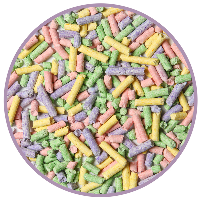 Наполнитель для кошек Cat Step Tofu Tutti Frutti комкующийся растительный 6 л-2,8кг