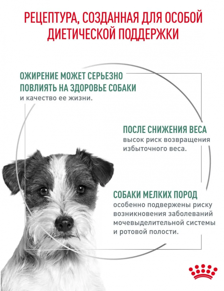 Корм Роял вет Сетаети Мини снижения веса 3 кг для собак