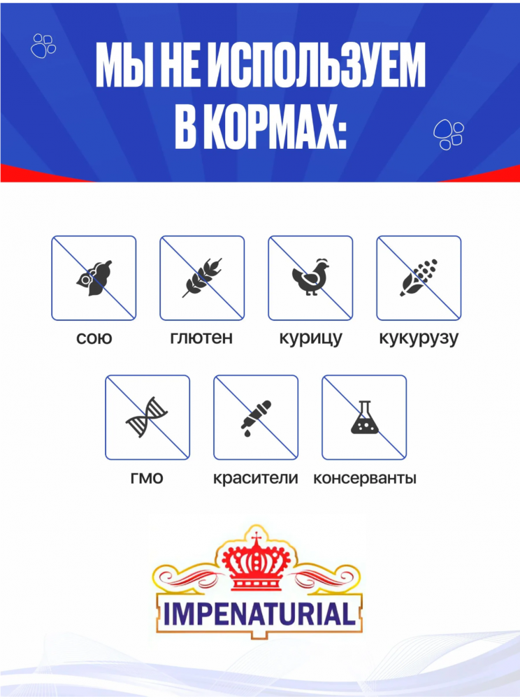 Корм Империал КЛАССИК Говядина+рубец для собак крупных и средних пород 10 кг