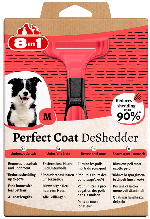 Дешеддер для собак 8in1 DeShedder Perfect Coat M