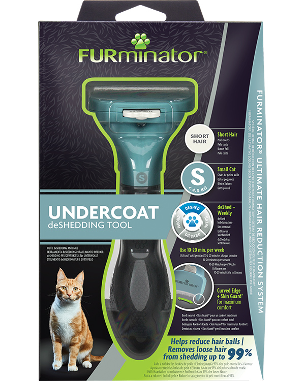 Расческа для кошек Furminator маленьких короткошерстных пород S